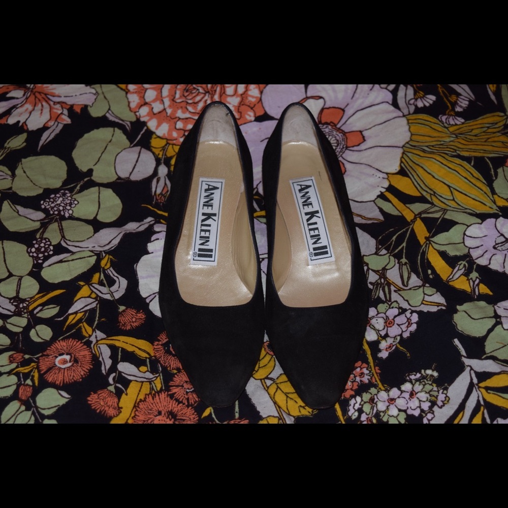 Black Suede Heels